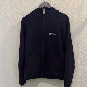 Trek Navy Blue Zip-Up Hoodie XL